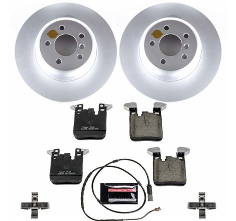 Power Stop 16-18 BMW 320i xDrive Rear Z23 Evolution Sport Coated Brake Kit