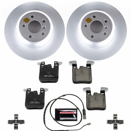 Power Stop 16-18 BMW 320i xDrive Rear Z23 Evolution Sport Coated Brake Kit