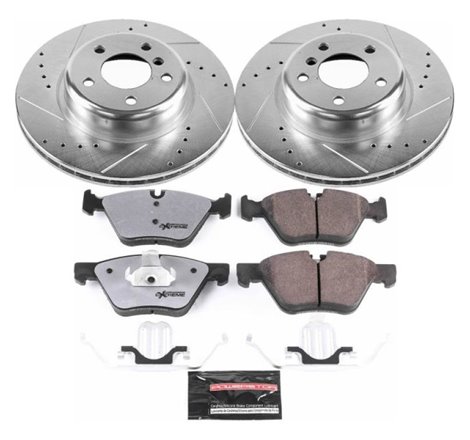 Power Stop 11-16 BMW 528i Front Z26 Street Warrior Brake Kit