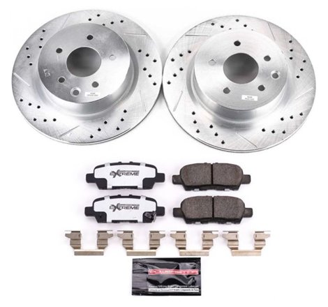 Power Stop 18-19 Nissan 370Z Rear Z26 Street Warrior Brake Kit