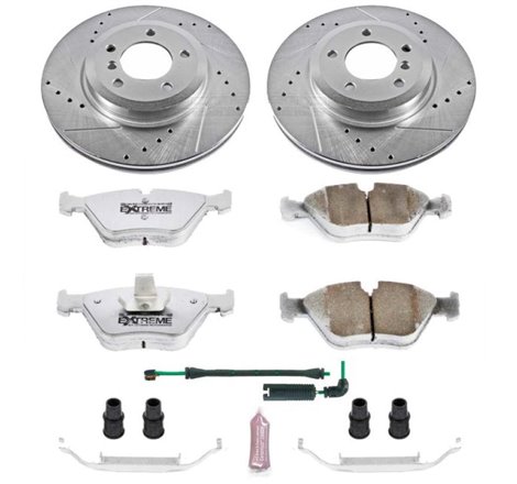 Power Stop 01-06 BMW 330Ci Front Z26 Street Warrior Brake Kit