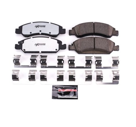 Power Stop 2008 Chevrolet Avalanche Front Z36 Truck & Tow Brake Pads w/Hardware