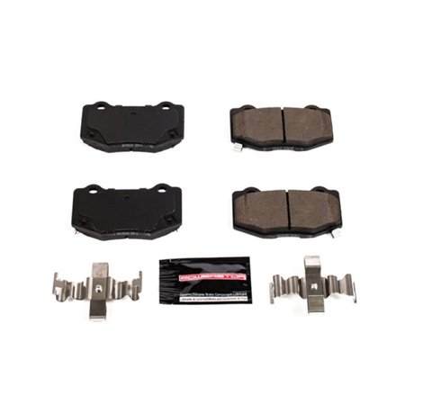 Power Stop 16-19 Cadillac ATS Rear Z23 Evolution Sport Brake Pads w/Hardware