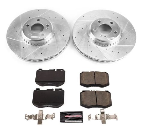 Power Stop 2018 Mercedes-Benz C350e Front Z23 Evolution Sport Brake Kit