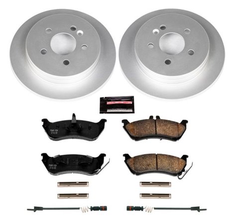 Power Stop 98-03 Mercedes-Benz ML320 Rear Z23 Evolution Sport Coated Brake Kit