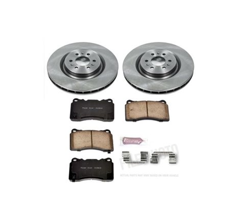 Power Stop 04-07 Cadillac CTS Front Autospecialty Brake Kit