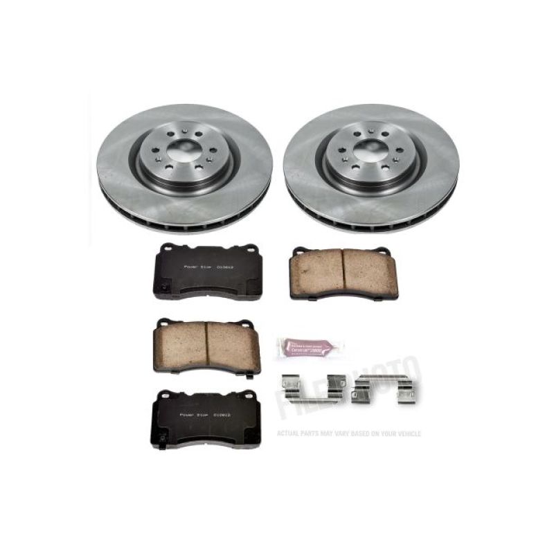 Power Stop 04-07 Cadillac CTS Front Autospecialty Brake Kit