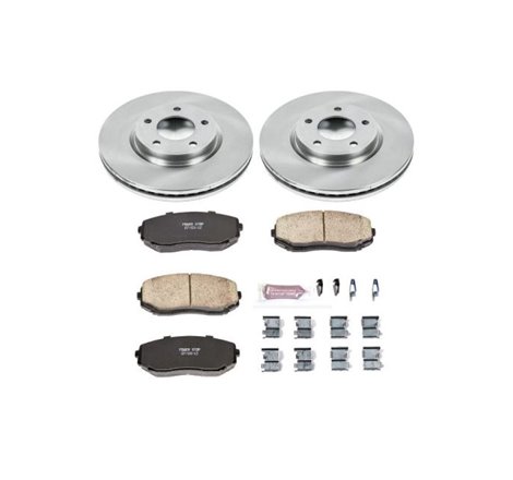 Power Stop 07-09 Ford Edge Front Autospecialty Brake Kit