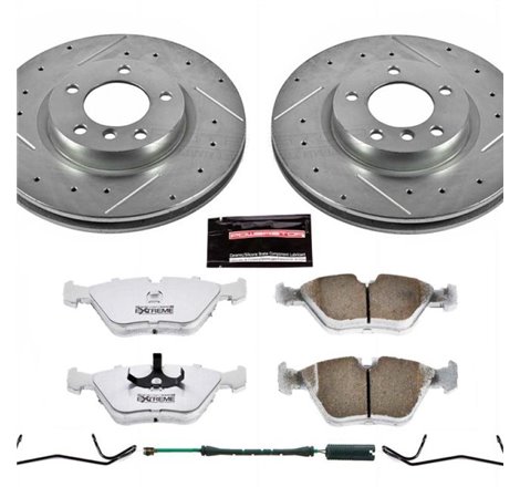 Power Stop 95-99 BMW M3 Front Z26 Street Warrior Brake Kit