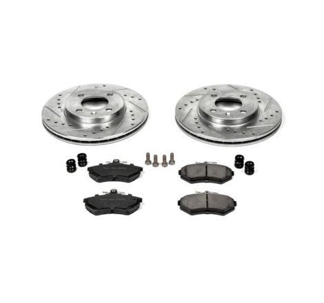 Power Stop 95-02 Volkswagen Cabrio Front Z23 Evolution Sport Brake Kit