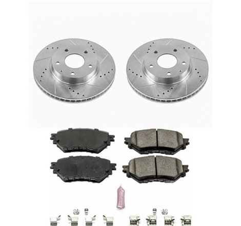 Power Stop 14-16 Mazda 3 Front Z23 Evolution Sport Brake Kit