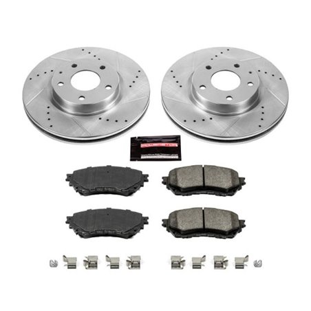 Power Stop 14-18 Mazda 6 Front Z23 Evolution Sport Brake Kit