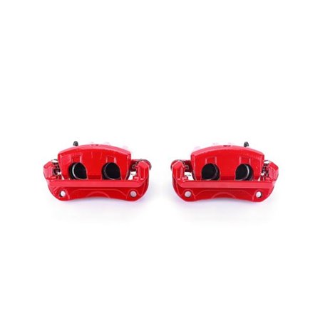 Power Stop 04-09 Nissan Quest Front Red Calipers w/Brackets - Pair