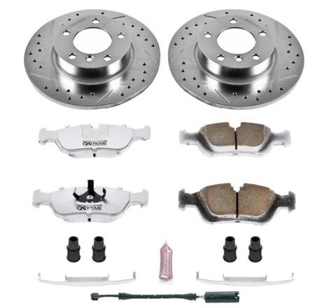 Power Stop 95-99 BMW 318ti Front Z26 Street Warrior Brake Kit