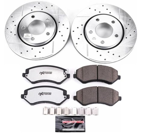 Power Stop 03-07 Chrysler Town & Country Front Z36 Truck & Tow Brake Kit