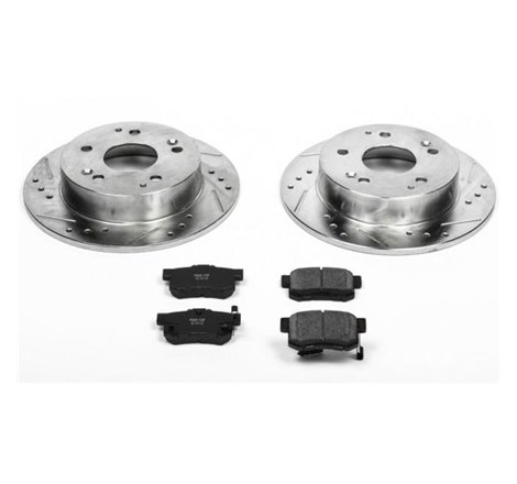 Power Stop 97-01 Acura Integra Rear Z23 Evolution Sport Brake Kit