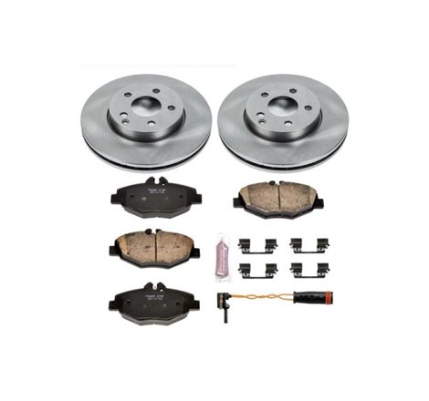 Power Stop 2006 Mercedes-Benz E320 Front Autospecialty Brake Kit