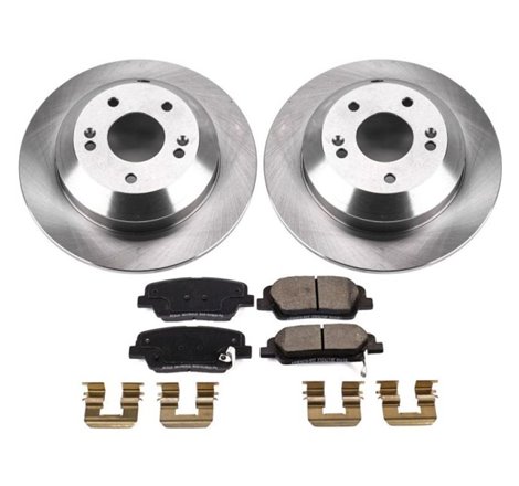 Power Stop 2019 Hyundai Santa Fe XL Rear Autospecialty Brake Kit