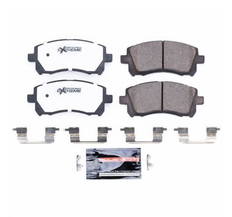 Power Stop 98-02 Subaru Forester Front Z26 Extreme Street Brake Pads w/Hardware