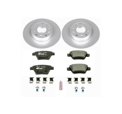 Power Stop 10-12 Audi A3 Rear Euro-Stop Brake Kit