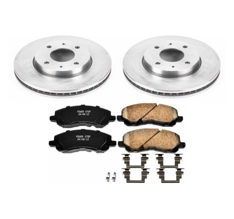 Power Stop 2004 Mitsubishi Lancer Front Autospecialty Brake Kit