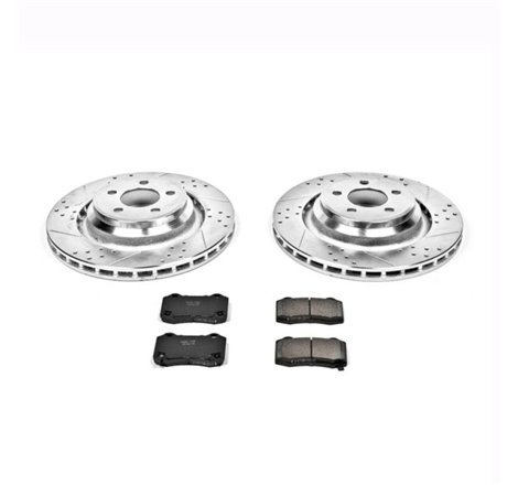 Power Stop 05-10 Chrysler 300 Rear Z23 Evolution Sport Brake Kit