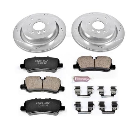 Power Stop 10-16 Land Rover LR4 Rear Z23 Evolution Sport Brake Kit