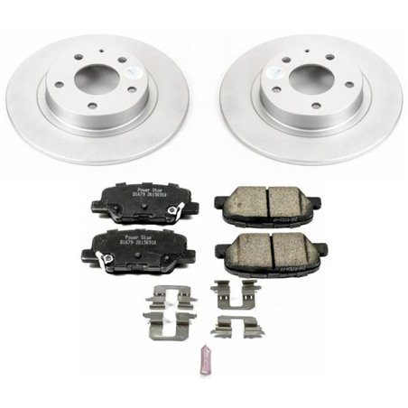 Power Stop 14-15 Mazda 6 Rear Z17 Evolution Geomet Coated Brake Kit