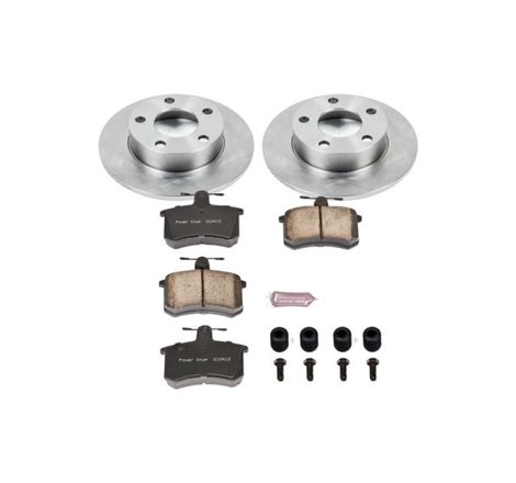 Power Stop 96-01 Audi A4 Quattro Rear Autospecialty Brake Kit