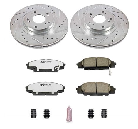 Power Stop 02-06 Acura RSX Front Z26 Street Warrior Brake Kit