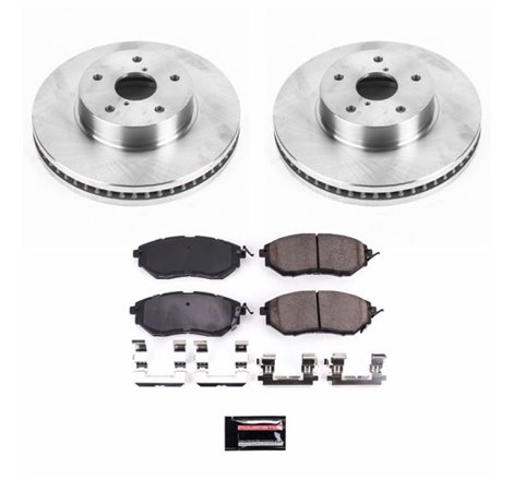 Power Stop 2015 Subaru Legacy Front Autospecialty Brake Kit