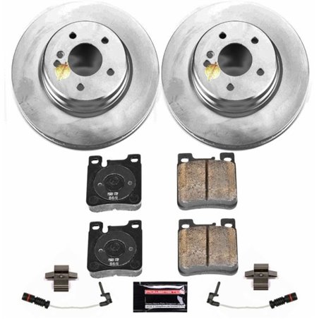 Power Stop 2000 Mercedes-Benz E430 Rear Z23 Evolution Sport Coated Brake Kit