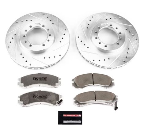 Power Stop 91-96 Mitsubishi Montero Front Z26 Street Warrior Brake Kit