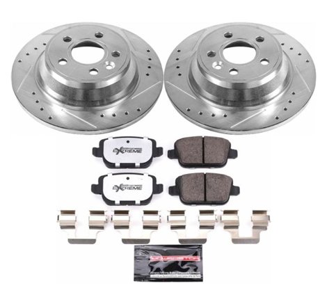 Power Stop 07-11 Volvo S80 Rear Z36 Truck & Tow Brake Kit