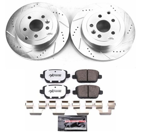 Power Stop 08-12 Land Rover LR2 Rear Z36 Truck & Tow Brake Kit