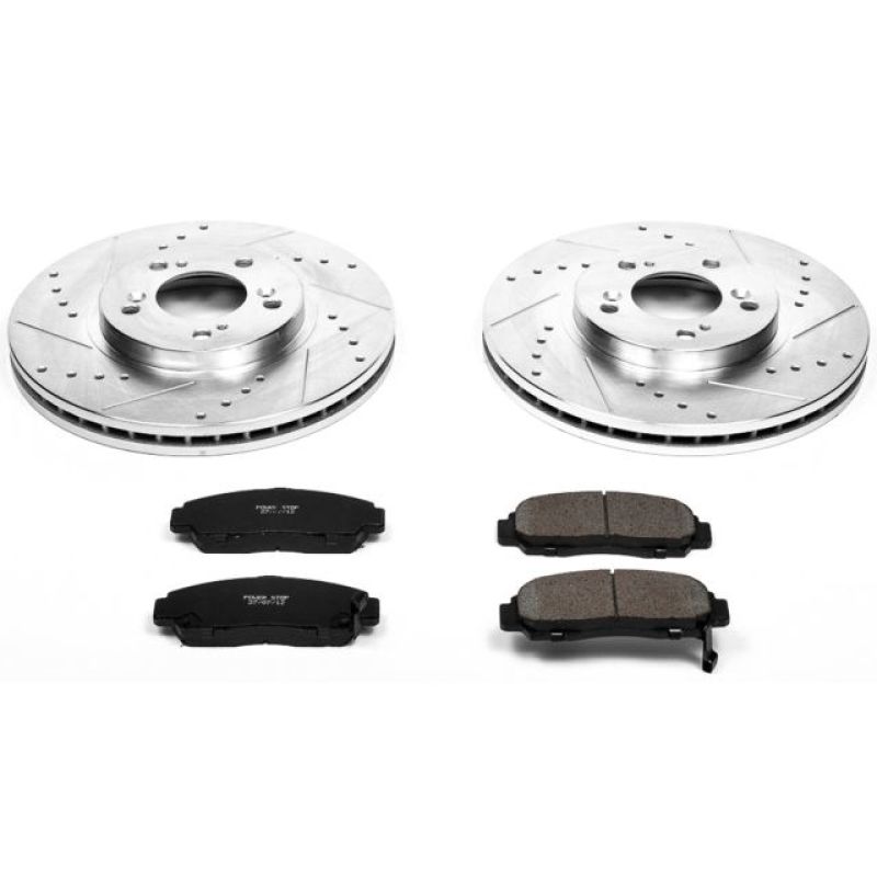 Power Stop 99-04 Acura RL Front Z23 Evolution Sport Brake Kit