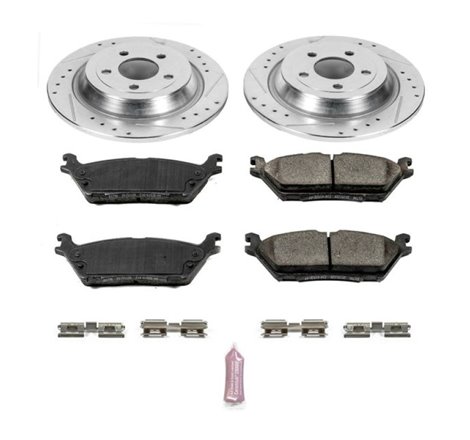 Power Stop 15-17 Ford F-150 Rear Z23 Evolution Sport Brake Kit