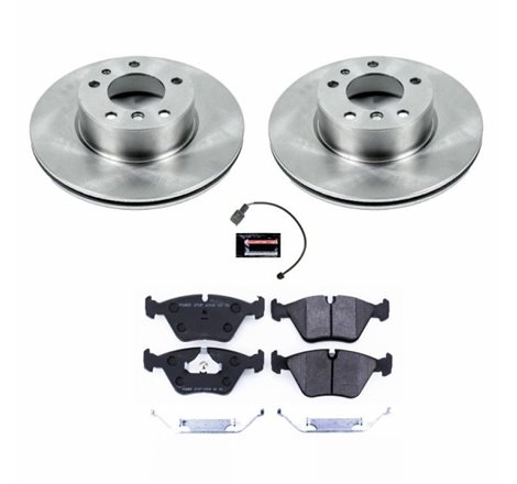 Power Stop 90-95 BMW 525i Front Track Day SPEC Brake Kit