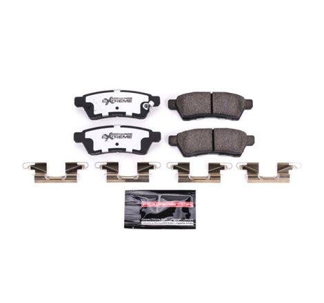 Power Stop 05-19 Nissan Frontier Rear Z36 Truck & Tow Brake Pads w/Hardware