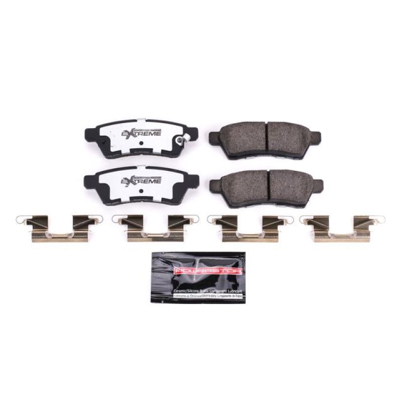 Power Stop 05-19 Nissan Frontier Rear Z36 Truck & Tow Brake Pads w/Hardware