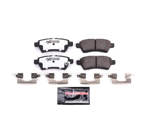 Power Stop 05-12 Nissan Pathfinder Rear Z36 Truck & Tow Brake Pads w/Hardware