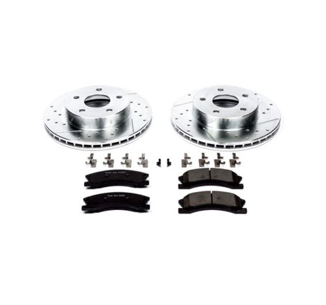 Power Stop 99-04 Jeep Grand Cherokee Front Z23 Evolution Sport Brake Kit