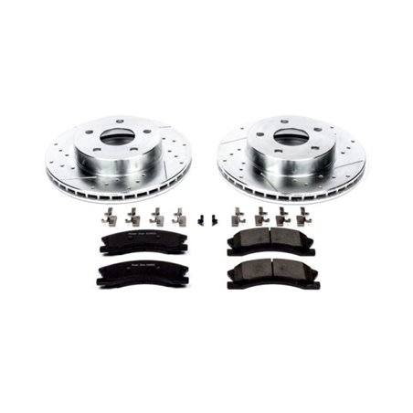 Power Stop 99-04 Jeep Grand Cherokee Front Z23 Evolution Sport Brake Kit