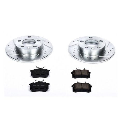 Power Stop 99-06 Audi TT Rear Z23 Evolution Sport Brake Kit