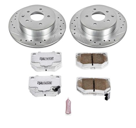 Power Stop 89-96 Nissan 300ZX Rear Z26 Street Warrior Brake Kit