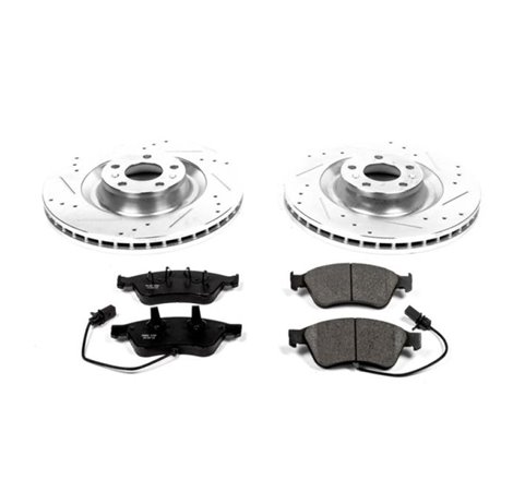 Power Stop 09-11 Audi A6 Quattro Front Z23 Evolution Sport Brake Kit