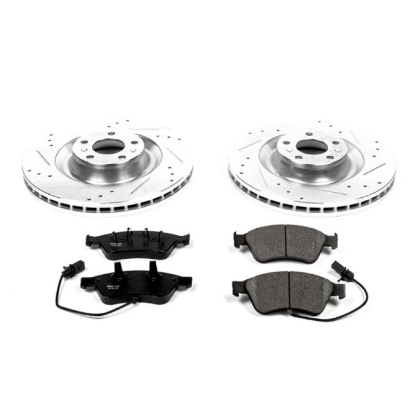 Power Stop 09-11 Audi A6 Quattro Front Z23 Evolution Sport Brake Kit