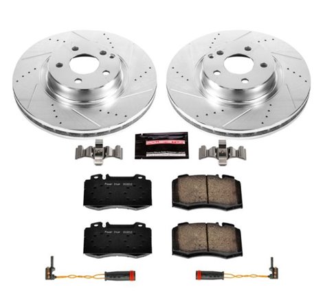 Power Stop 2003 Mercedes-Benz SL500 Front Z23 Evolution Sport Brake Kit