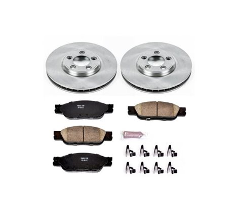 Power Stop 03-04 Jaguar S-Type Front Autospecialty Brake Kit