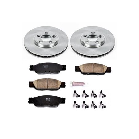 Power Stop 03-04 Jaguar S-Type Front Autospecialty Brake Kit